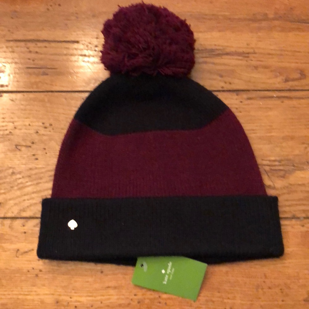 Kate Spade ColorBlock Beanie